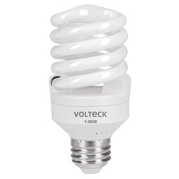 [48206] Lampara espiral mini T2 20 W luz de dia en blister, Volteck