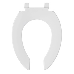[49368] Asiento alargado sin tapa para taza fluxometro, blanco,Foset