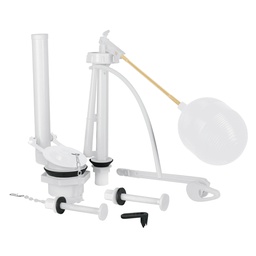 [49326] Juego de accesorios para WC, 2' con flotador, Basic