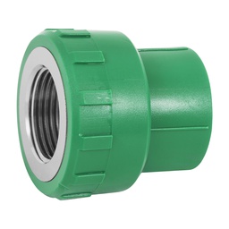 [49887] Adaptador PPR 1' hembra con inserto metalico, Foset