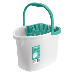 [55961] Cubeta plastica con exprimidor, 8L Klintek