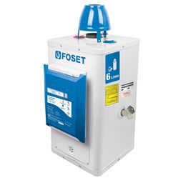 [45277] Calentador de paso, electronico 6L, 1 servicio,gas LP, Foset