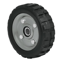 [45480] Rueda de hule solido 6' para diablo, doble balero, Pretul