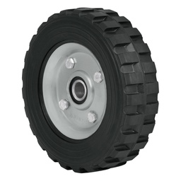 [45483] Rueda de hule solido 7' para diablo, doble balero, Pretul