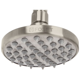 [45581] Regadera satin 4' plato redondo, sin brazo, Foset Element