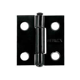 [45632] Bisagra rectangular 1' negra, Hermex