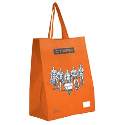 [67025] Bolsa ecologica naranja de 38 x 49 cm, Truper