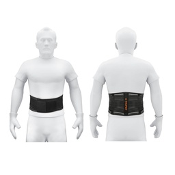 [11961] Faja lumbar tipo cinturon de malla transpirable, M, Truper