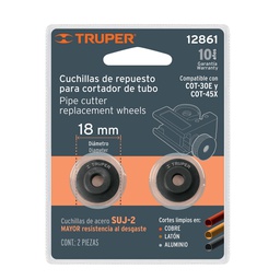 [12861] Blister con 2 cuchillas para cortador de tubo COT-30E