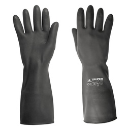 [14271] Guantes de neopreno p/manejo de quimicos, grandes, Truper
