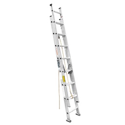 [16026] Escalera de extension, tipo III, 16 peldaños, Truper