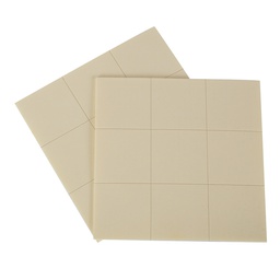 [17290] Blister con 18 cuadros de montaje de 24 x 24 mm, Truper