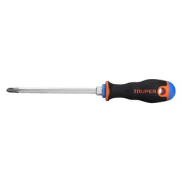 [18548] Desarmador de cruz 5/16' x 6' mango Comfort Grip, Truper
