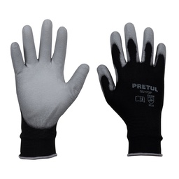 [20031] Guantes de nylon recubiertos de poliuretano, G, Pretul