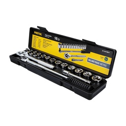 [21174] Juego de 16 herramientas 1/2' mm para mecanico, Pretul