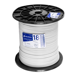 [40045] Metro de CABLE  duplex flexible SPT 18 AWG en carrete 500 m