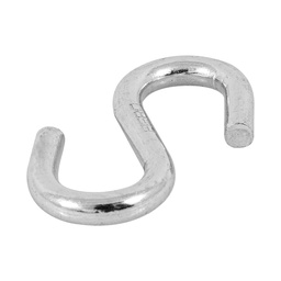 [44092] Gancho 'S' de 1/4' de acero para cable, Fiero