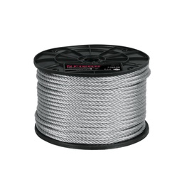 [44207] Metro de cable rigido 1/4' de acero 7x7 hilos, 75 m, Fiero