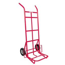 [44477] Diablo de carga de 300 kg, ruedas solidas, doble balero