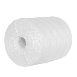 [45037] Rollo de rafia de 2045 m color blanco calibre 2.2 g/m