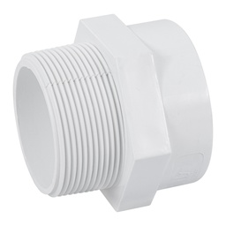 [45547] Adaptador macho de PVC de 2', Foset