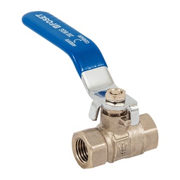 [49012] Valvula de esfera de laton, roscable 1/4', Foset