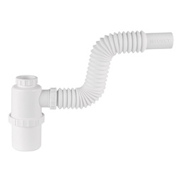 [49334] Cespol de bote 1-1/2', s/contra, polipropileno, p/fregadero