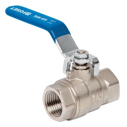 [49475] Valvula de esfera, de laton, roscable, 1/2', alta presion
