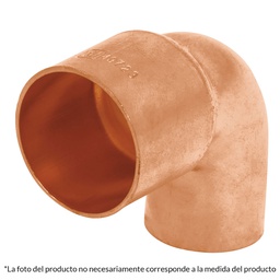 [49722] Codo 90° reduccion de cobre de 1' x 1/2', Foset