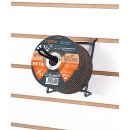[55319] Rack para discos abrasivos 4-1/2', Truper