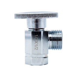 [VCP13] Valvula de Control Premium 1/2" x 1/2" 1/4" de Vuelta Plomacy (En Cajita) (VCP13)