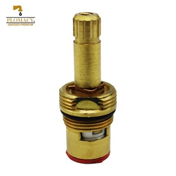 [RC8PC] Cartucho Ceramico Agua Caliente Doble Rosca, cierre 1/4 de Vuelta Plomacy (RC8PC)