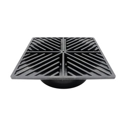 [9682] Coladera Cuadrada Negra #4 (9682)