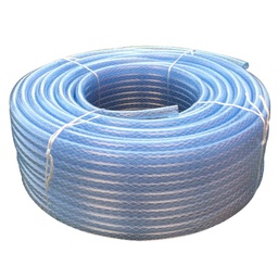 [2624] Manguera Tramada Transparente 13mm. - 1/2" X 100Mts. (2624)