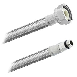 [3552] FamaFlex Premium Para Monomando 1/2" FIP x 3/8" U.N.F. x 55cm.-22"  (3552)