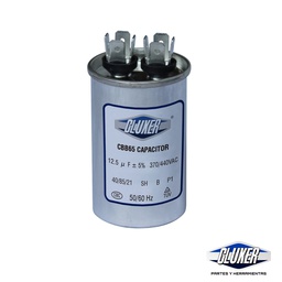 [CXC440125] 1 Capacitor De Trabajo 12.5 Mf Dual 440-370vac +-5% 50/60hz