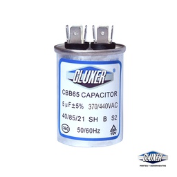[CXC4405] 1 Capacitor De Trabajo 5mf, Dual 440-370vac, +-5%, 50/60hz