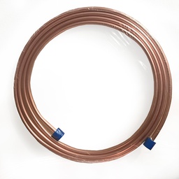[CXTCF5-1-2] 1 Tubo Cobre Flexible 1/2 5mts Cluxer