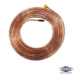 [CXTCF5-1-4] 1 Tubo Cobre Flexible 1/4 5mts Cluxer