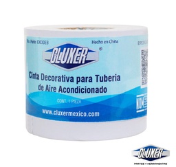 [CXCIDEB] 1 Cinta Decorativa Blanca Para Tuberia De Aire Acond.