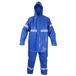 [DD-1821AZMD] TRAJE HRP AZUL RESISTENTE A CORTE, ACIDOS, HONGOS, CRISTALIZACION T-MD
