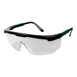 [ECO-1380C] LENTE NYLON CEJA NEGRA MICA CLARA.