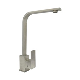 [014FM] MEZCLADORA MONOMANDO P/FREG. AC.INOX.304 ACAB.NATURAL