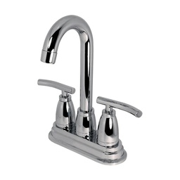 [24BT] MEZCLADORA LAV.PICO T/BAR ABAT.C/CERAM.90ﾰ A/CROM. M/TUBULAR