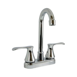 [24PA] MEZCLADORA LAV. TIPO BAR CROMO PICO AC. INOX.