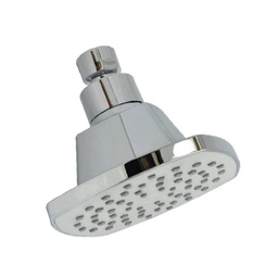 [44PCC] REGADERA  PIRAMIDAL DE ABS ACAB. CROMO 5”