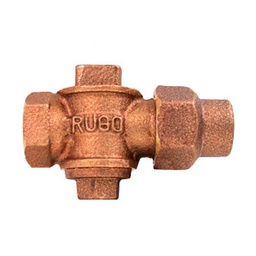 [89L 13] 13MM.VALVULA BANQUETA FIERRO-COBRE LIVIANA