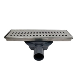 [505] RESUMIDERO Y REJILLA 288MM AC. INOX 304 RECTANGULAR