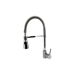 [F201] MEZCLADORA  MONOMANDO P/FREG. C/SPRAY AL PISO AC.CROMO