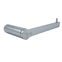 [T810] PORTA ROLLO DE LATON AC.CROMO